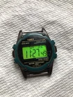 Vtg Timex Military Expedition Timer Stop Start LCD Watch 745 - Works