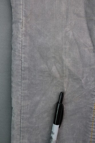 Vintage 2003 Women's Levi's Type 1 Tough Boot Corduroy Pants Gray Sz 5L (31x32) - Picture 7 of 12