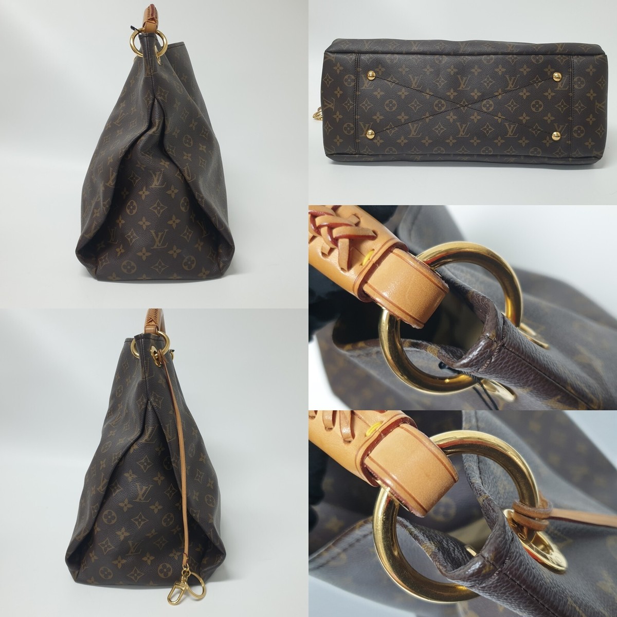 Auth Louis Vuitton Artsy GM Monogram M40259 With Purchase