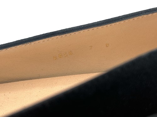 New FS/NY Helio BLACK Suede Leather Round Toe Ballet Flats Shoes W/box Size 7 - Picture 6 of 8