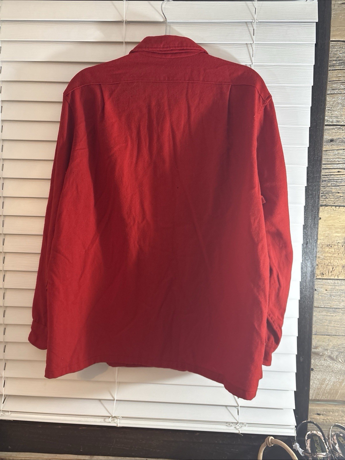 MEN'S PENDLETON 100% Virgin WOOL  loop button XL … - image 6