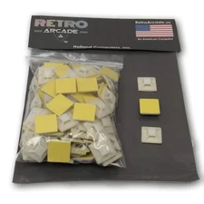 Arcade Game Cable Holder with self Adhesive sticker on back, bag of 500
