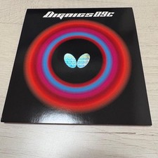 Butterfly Dignics 09C Table Tennis Rubber Red Thickness 2.1mm - Used 49g