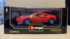 1984 FERRARI 288 GTO RED by BBURAGO 3027 VINTAGE 1:18 DIAMONDS NEVER DISPLAYED