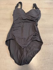black JANTZEN  one piece swimsuit size 10