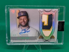 2024 Topps Dynasty Baseball Jackson Chourio DAP-JCH5 Dynastic Data 4/5 JB