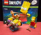 ☆ Lego ☆ Dimensions : The Simpsons - Bart & Gravity Sprinter #71211