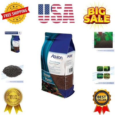 Plant and Shrimp Aquarium Substrate, Aqua Soil for Fish Tanks, 5 Pounds