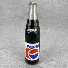 Vintage Pepsi Mexico 355ml Full Sealed Glass Bottle 12oz Soda Collectible 9.5in