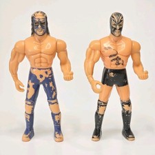 Vintage Wrestling Figure Lot of 2 Rare Extrem...