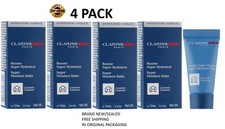 Clarins Men Super Moisture Balm BRAND NEW IN BOX 4PACK 48ML TOTAL