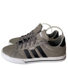 Adidas Men's Daily 3.0 Sneakers FW3270 Size 11.5 Gray Skateboarding Casual Shoes
