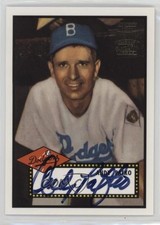 2001 Topps Archives Auto Andy Pafko #19TAA Auto n8a