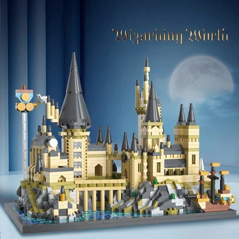 Harry Potter Hogwarts Castle and Grounds 76419 Building Set, Gift Idea for Adult