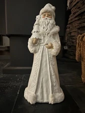 Melrose International Winter Santa figurine