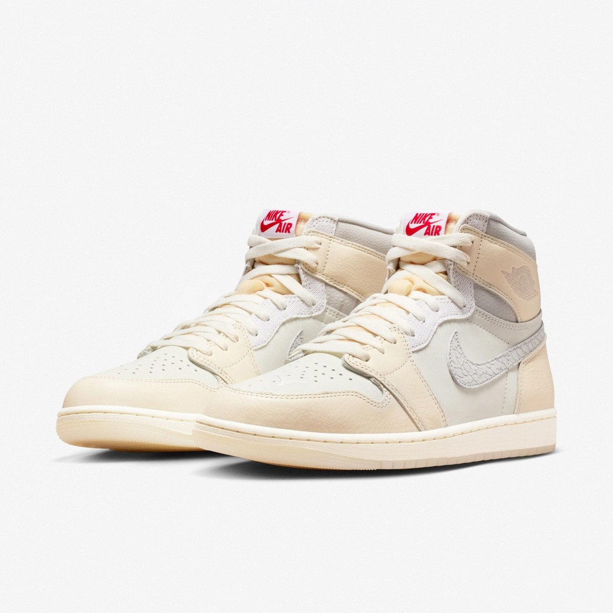 Nike Air Jordan 1 Retro High OG AF1 Sail Elephant Print Men Casual