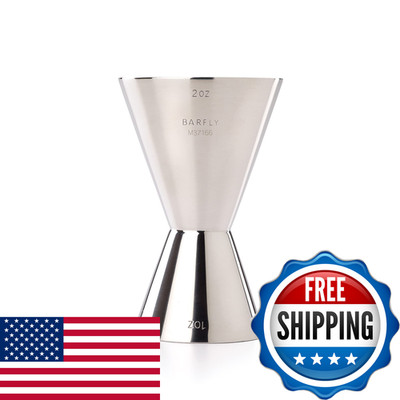 Barfly Superfly Jigger 1Oz X 2Oz Stainless Steel M37166