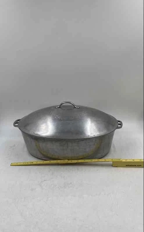 Wagner Ware Aluminum Sidney O Oval Roaster Drip Drop Baster Dutch Oven With Lid
Opens in a new windo