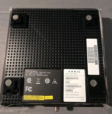 Arris Fios 10/100/1000 Managed Fiber Optic Network Terminal Phone/TV/Internet