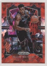 2019-20 Panini Prizm Red Ice Prizm Hassan Whiteside #151 yv5