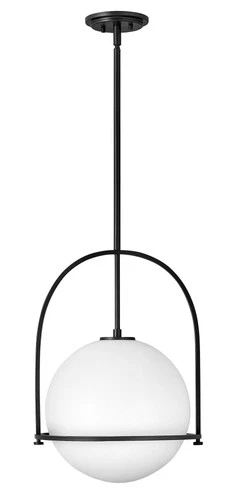 Hinkley Somerset 15 1/2" Wide Black Pendant Light - Picture 3 of 10