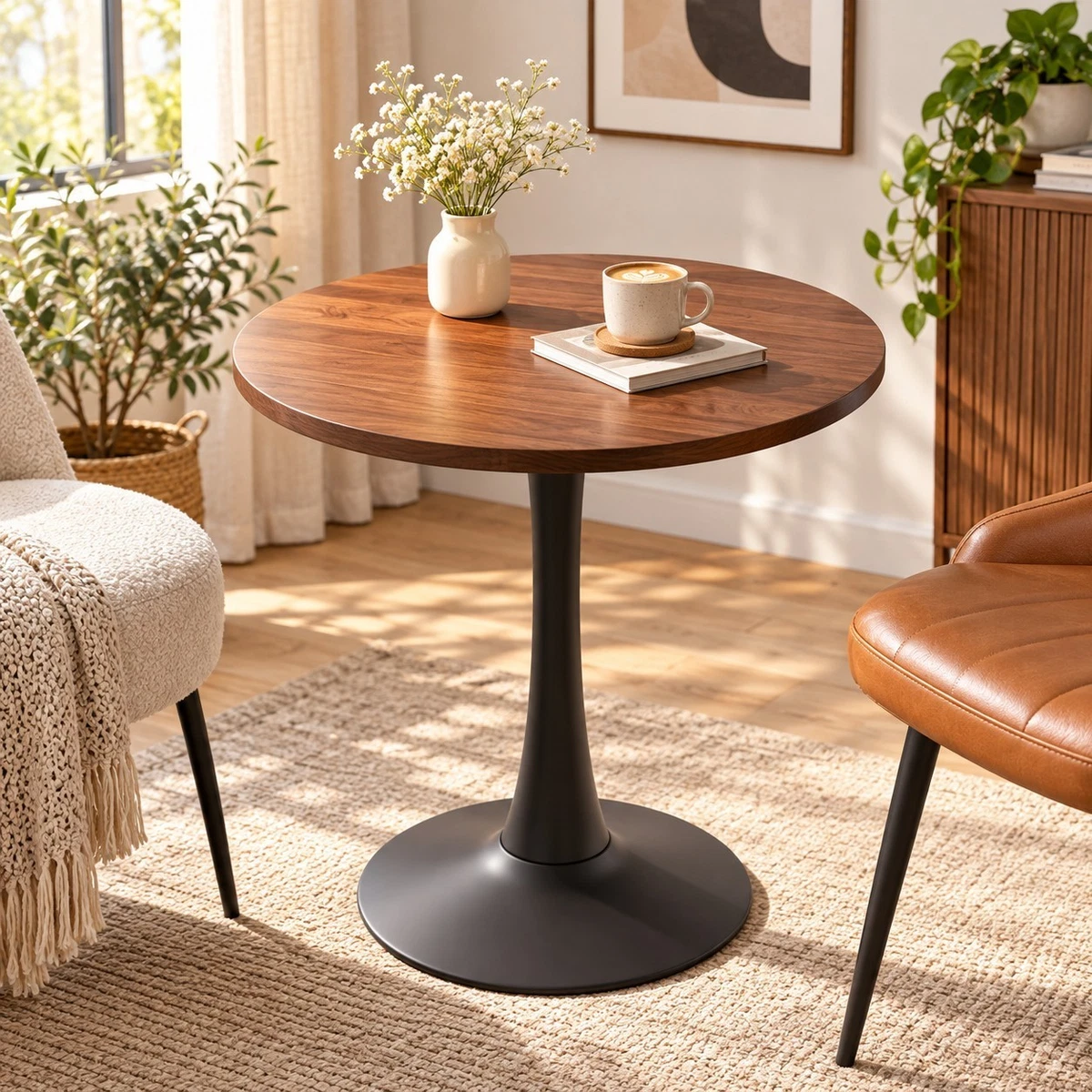 Round Mid-Century Modern Tables for sale | eBay
