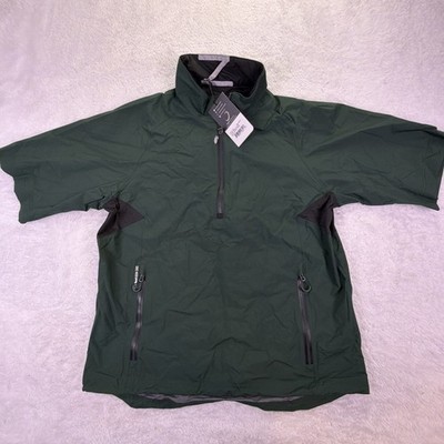 NWT Zero Restriction Power Torque 1/2 Sleeve 1/4 Zip Waterproof Pullover Mens M 