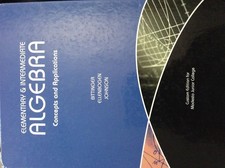 Elementary and Intermediate Algebra: Concepts and Applications