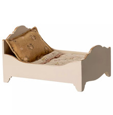 Maileg Bed, Mouse - Off White NEW