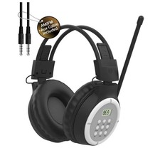 AM FM Radio Headphones Personal Portable Radio Headset am/fm Digital with Bes...