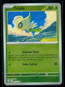Pokemon CELEBI 012/132 - Mega Evolution - Rev Holo - MINT