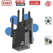 105-Device Compatible WiFi Extender Signal Booster, WiFi Extender, 12880 Sq.F...