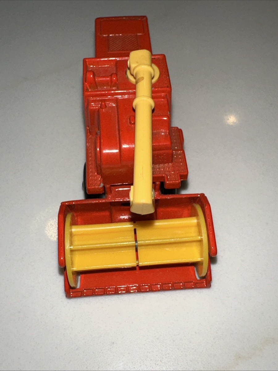 Matchbox Superfast #51 – Moissonneuse-batteuse Rouge, Lesney, Vintage Emballée