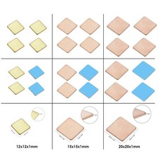 Pure Copper Heatsink Thermal Pads-CPU RAM Laptop Cooling Shim