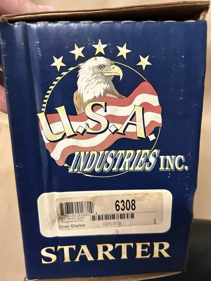 USA Industries 6308 Starter  - Remanufactured, No Core Charge - Image 3 of 3
