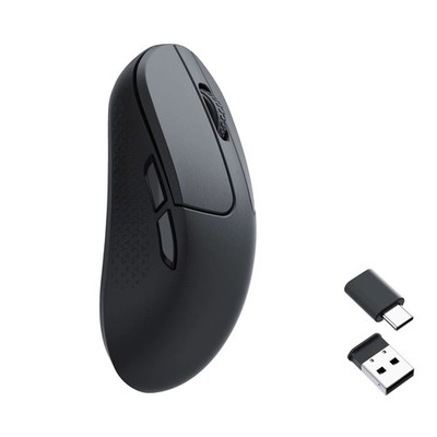 Keychron M3 Mini Kabellose Maus Bluetooth und 2.4 GHz - Schwarz / 1000 Hz