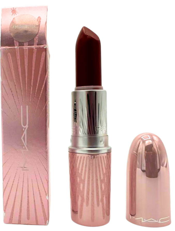 Rossetto MAC #SNOWFILTER Lustre Lipstick - Collezione Natale NUOVO