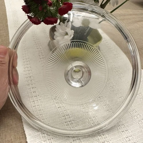Pyrex 26 624C Vintage Round Glass Replacement Lid EUC No Chips