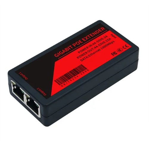Extensor POE Repetidor POE de 2 Puertos A 1000 Mbps con EstáNdar IEEE 802.37882
