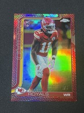 2025 Topps Chrome Jalen Royals Rookie Serial Numbered #337 4/5