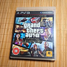 Grand Theft Auto Episodes From Liberty City PS3 game - with manual & map