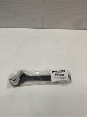Westward 1Nyb4 Adj. Wrench, 12'', 1-11/32'' Cap., Black