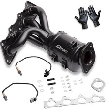 Catalytic Converter Kit Direct-Fit Compatible with 2012-2017 Hyundai  Kia - ...