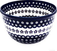 Bunzlauer Keramik 2,25 Liter Salat SchüSsel Schale Ø20,5 Cm [Form 2] Dekor 166A