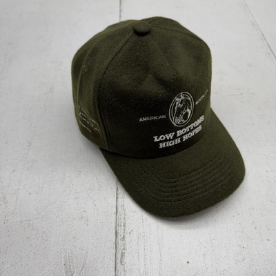 #ad AUG.11 Hat Cap Snap Back One Size Mens Green Low Bottoms High Hopes Horse $17.99