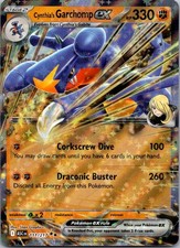 Cynthia's Garchomp ex 111/217 Double Rare Ascended Heroes Pokemon Holo Near Mint