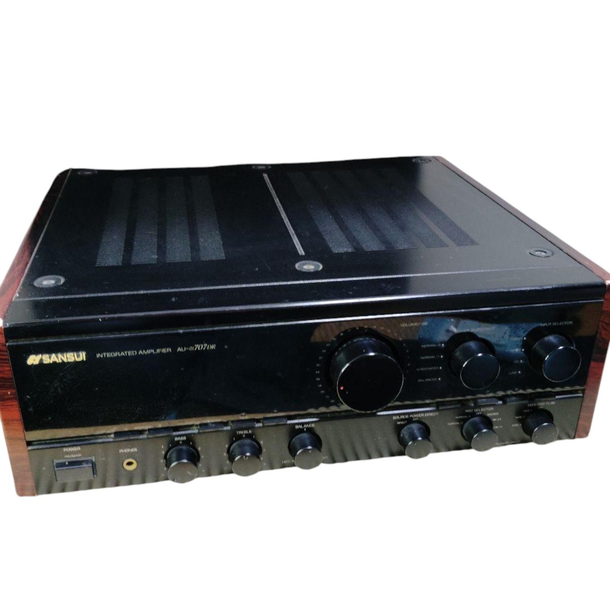 SUNSUI-α707DR SANSUI AU α 707DR Integrated Amplifier with Bass and Treble