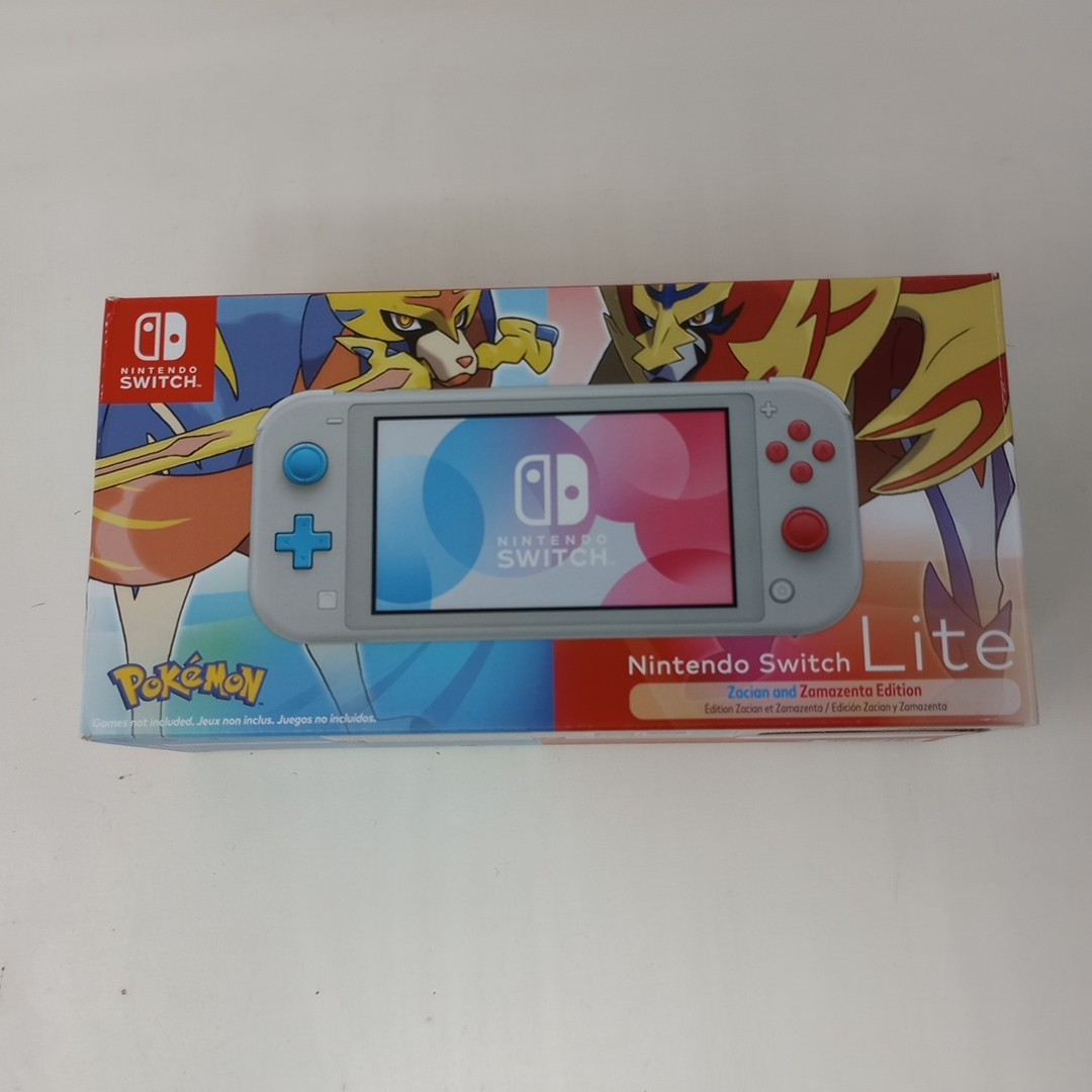 Nitendo Switch Lite Zacian and Zamazenta Game Console - Gray for