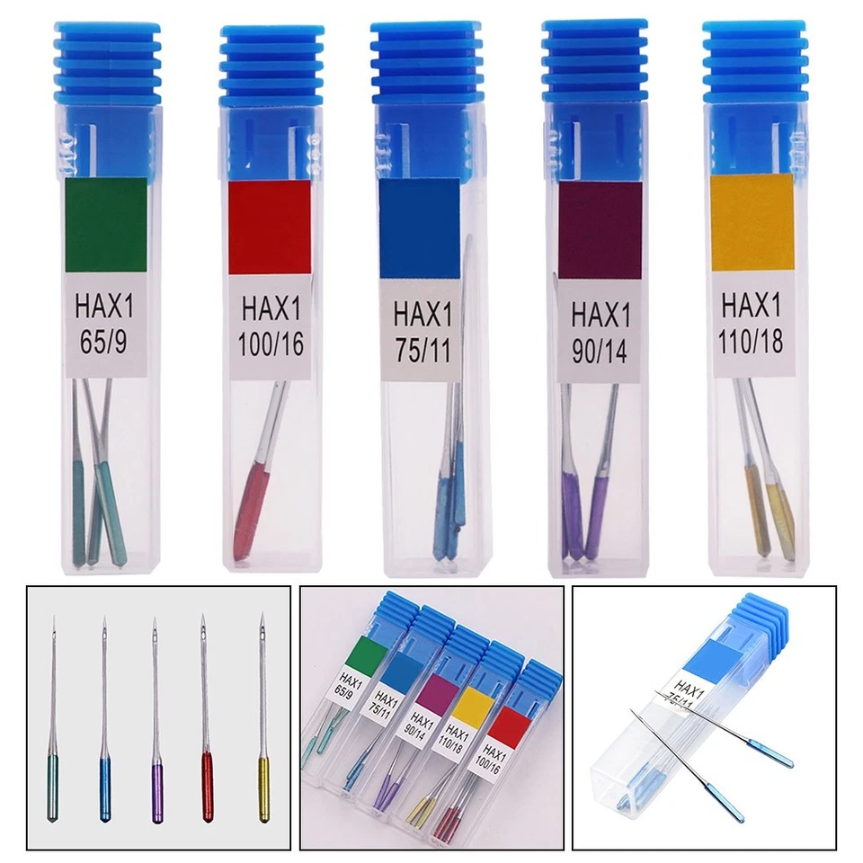 Stretch Fabric Anti Jump Sewing Machine Needle Made Of Flat Design New And - image 2 of 4