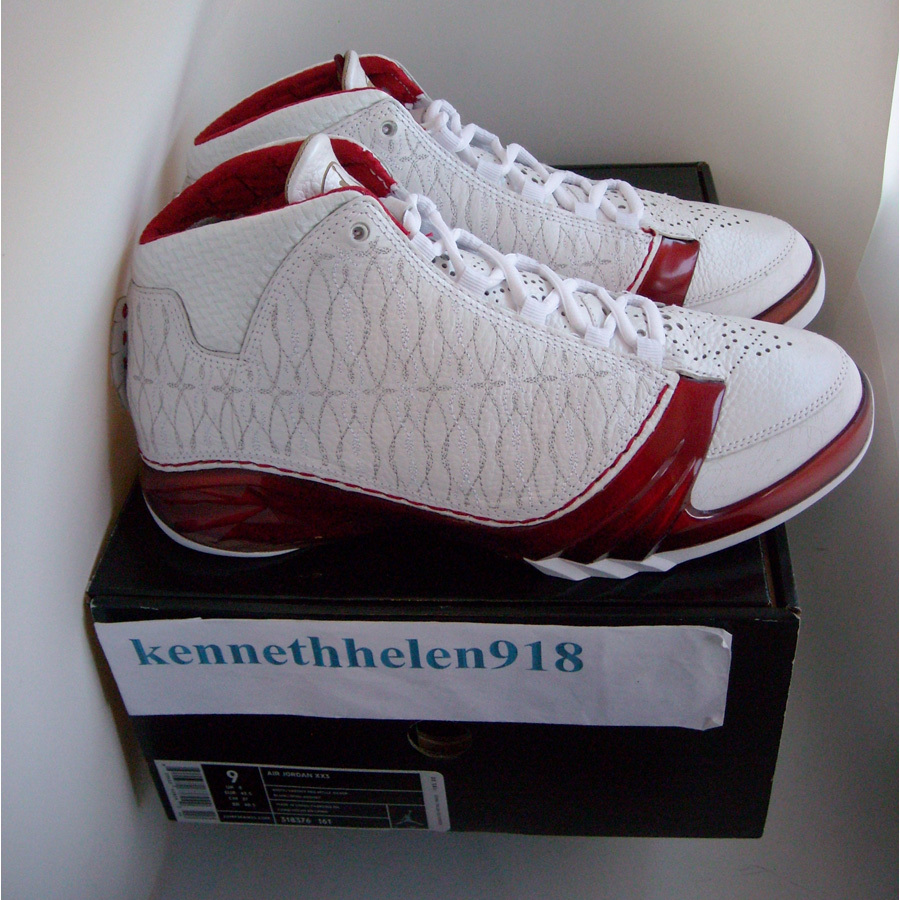 あ NEW 2008 NIKE AIR JORDAN XX3 23 WHITE VARSITY RED 318376161